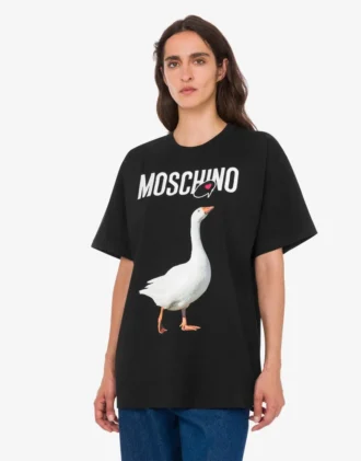 Koszulka z dzianiny z organicznej bawełny Goose
