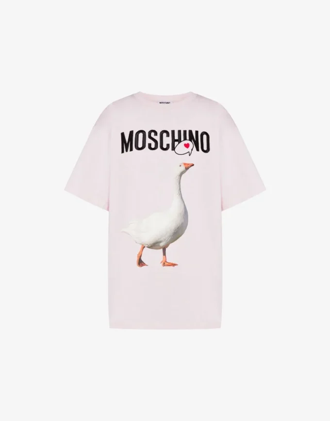 Koszulka z dzianiny z organicznej bawełny Goose