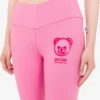Legginsy Moschino Teddy Bear z technicznego materiału
