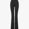 Legginsy z technicznego dżerseju z nadrukiem