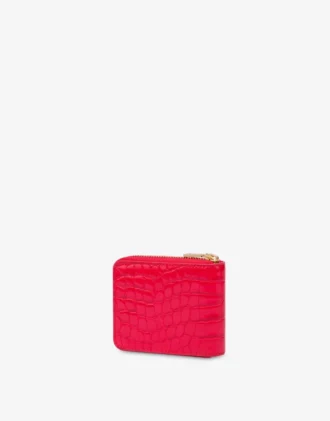 Mały portfel Croco Zip Around