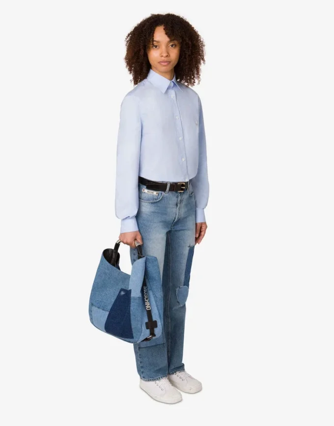 Moschino Średnia torebka na ramię Handle Me Moschino Średnia torebka na ramię Handle Me