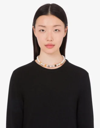 Naszyjnik typu choker z perłami