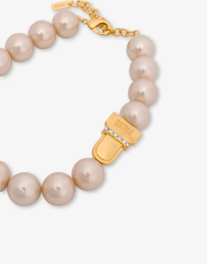 Naszyjnik typu choker z perłami