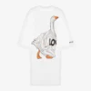 Oversize’owa sukienka z grubej bawełny Goose