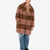 Oversize’owy płaszcz z miękkiego materiału