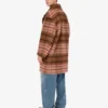 Oversize’owy płaszcz z miękkiego materiału