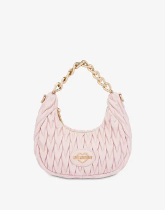 Pikowana torba typu hobo