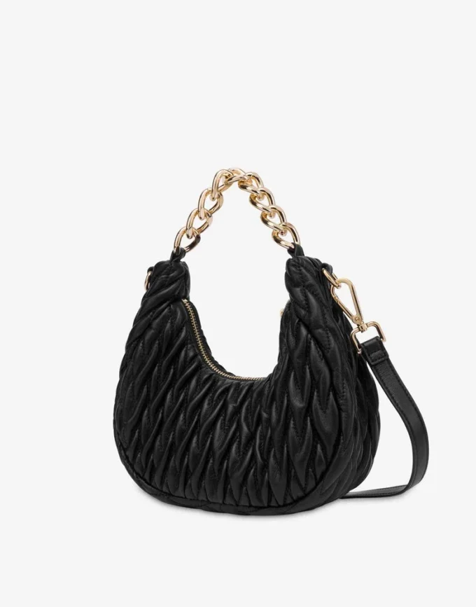 Pikowana torba typu hobo Pikowana torba typu hobo