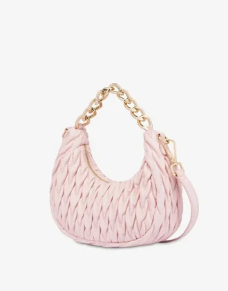 Pikowana torba typu hobo