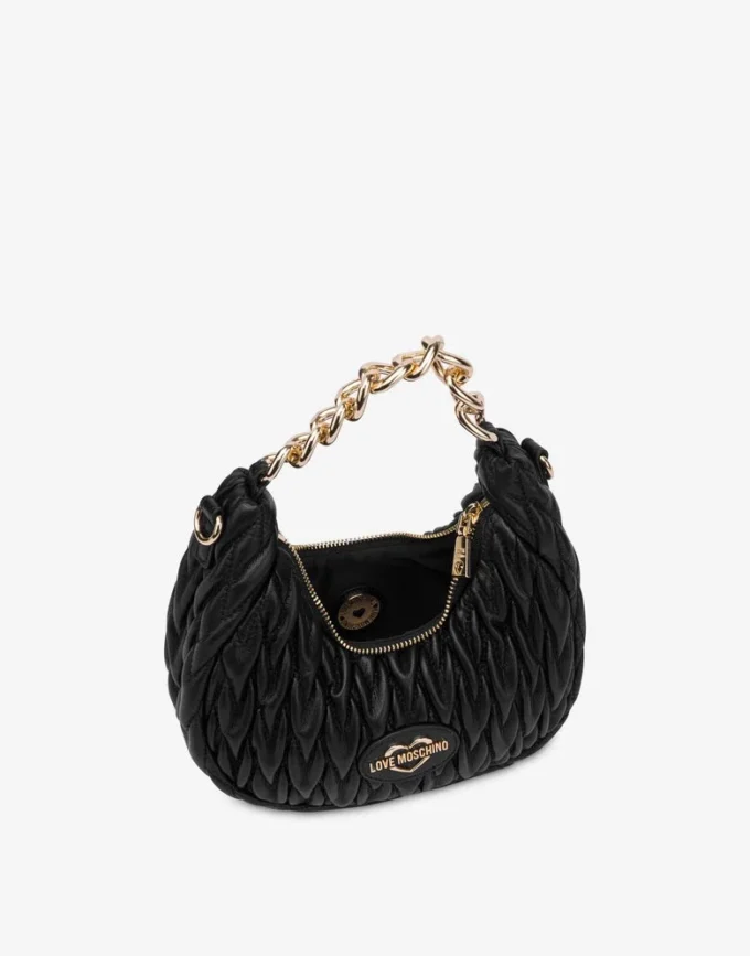 Pikowana torba typu hobo Pikowana torba typu hobo