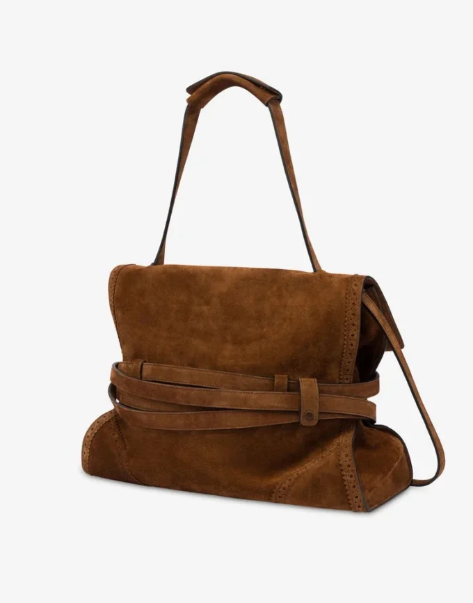 Średnia torba na ramię Moschino Tie Me