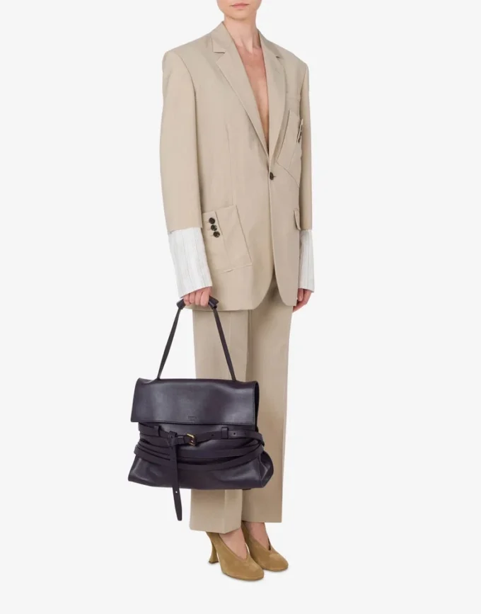 Średnia torebka Moschino Tie Me Bag