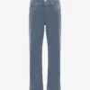 Spodnie z flokowanego denimu