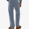 Spodnie z flokowanego denimu