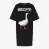 Sukienka z dzianiny z bawełny organicznej Goose