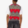 Sweter bez rękawów z mieszanki wełny Smiley® Sweter bez rękawów z mieszanki wełny Smiley®