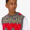 Sweter bez rękawów z mieszanki wełny Smiley® Sweter bez rękawów z mieszanki wełny Smiley®