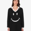Sweter Smiley® z bardzo delikatnej wełny merynosowej