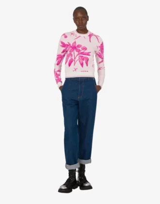 Sweter z elastycznej wełny