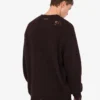 Sweter z intarsją z wełny szetlandzkiej