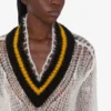 Sweter z mieszanki alpaki