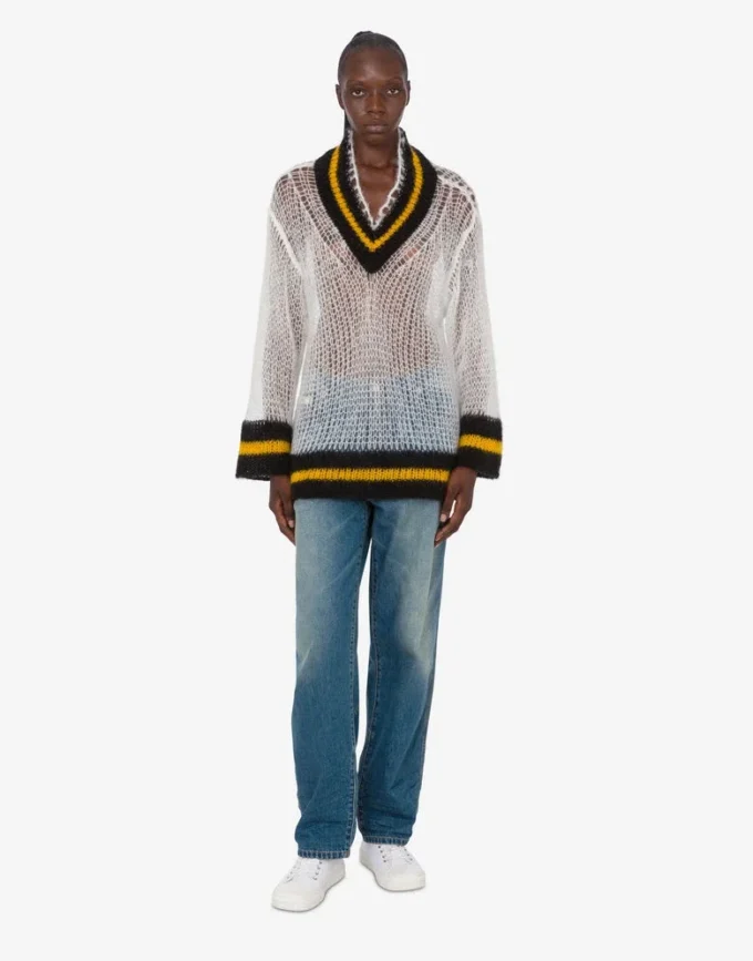 Sweter z mieszanki alpaki