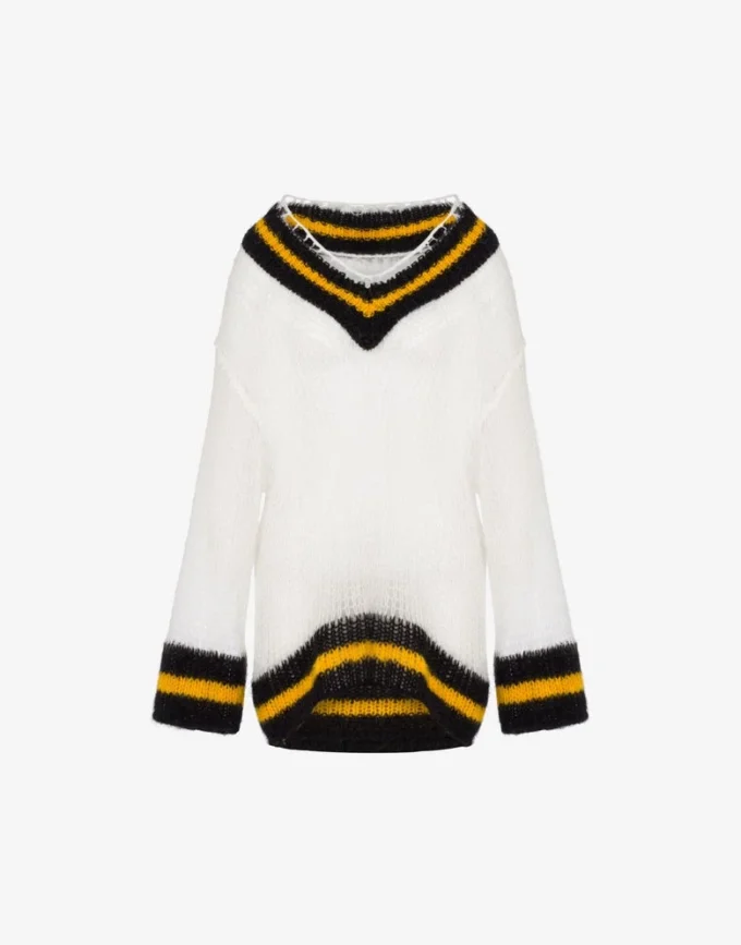 Sweter z mieszanki alpaki