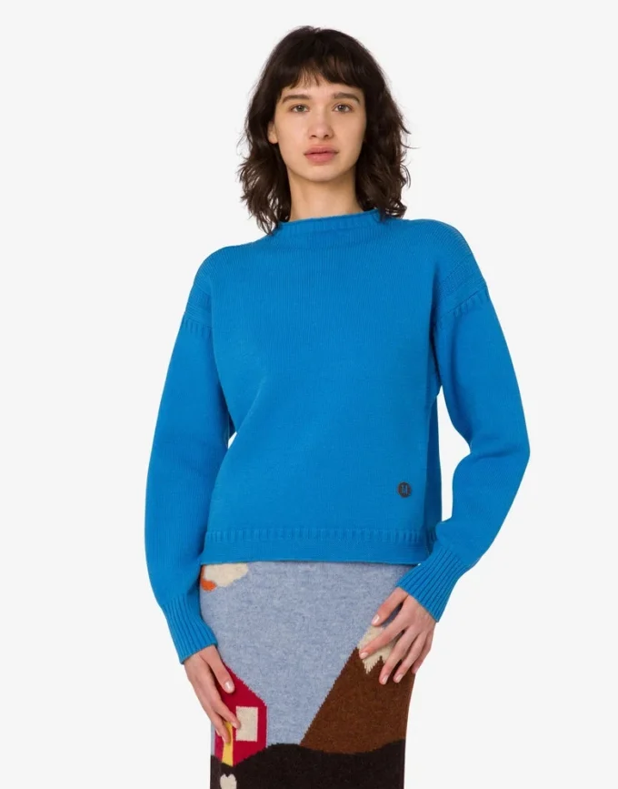 Sweter z mieszanki bawełny organicznej