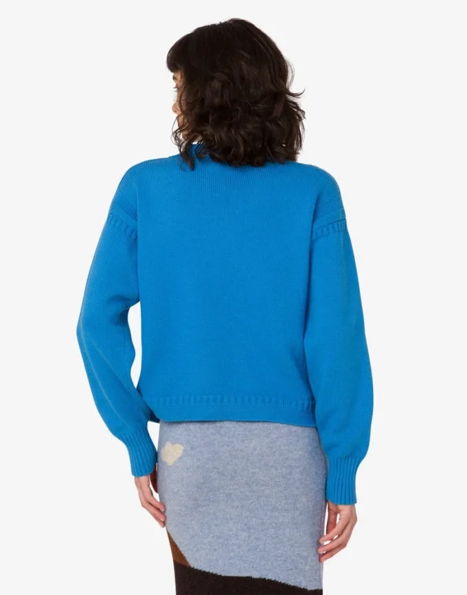Sweter z mieszanki bawełny organicznej