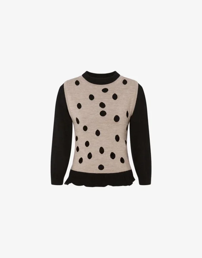 Sweter z mieszanki wełny i kaszmiru