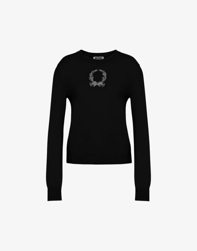 Sweter z mieszanki wełny Laurel Crown