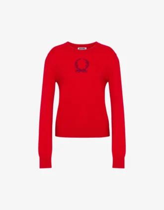 Sweter z mieszanki wełny Laurel Crown