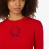 Sweter z mieszanki wełny Laurel Crown Sweter z mieszanki wełny Laurel Crown