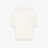Sweter z wełny i jedwabiu Golden M Sweter z wełny i jedwabiu Golden M