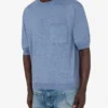 Sweter z wełny i jedwabiu Golden M Sweter z wełny i jedwabiu Golden M