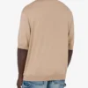 Sweter z wełny i jedwabiu Golden M Sweter z wełny i jedwabiu Golden M