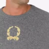 Sweter z wełny i kaszmiru Haft z koroną laurową Sweter z wełny i kaszmiru Haft z koroną laurową