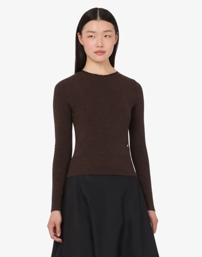 Sweter z wełny merynosowej