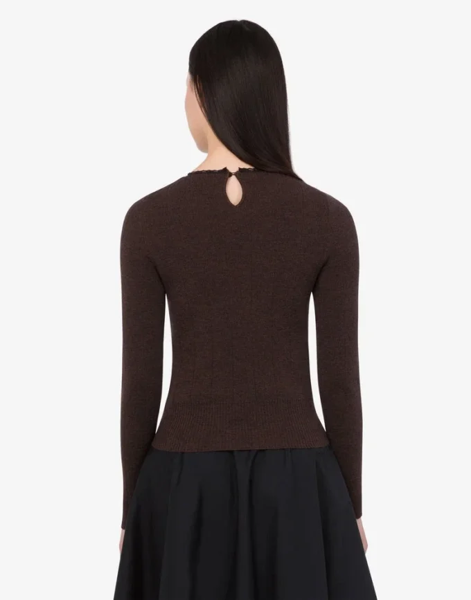Sweter z wełny merynosowej