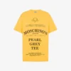 T-shirt z dzianiny z bawełny organicznej z nadrukiem T-shirt z dzianiny z bawełny organicznej z nadrukiem