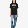 T-shirt z dzianiny z bawełny organicznej z nadrukiem