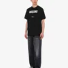 T-shirt z dzianiny z bawełny organicznej z nadrukiem