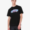 T-shirt z dzianiny z bawełny organicznej z nadrukiem