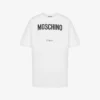 T-shirt z dzianiny z bawełny organicznej z nadrukiem