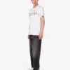 T-shirt z dzianiny z bawełny organicznej z nadrukiem