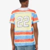 T-shirt z dzianiny z bawełny organicznej z nadrukiem T-shirt z dzianiny z bawełny organicznej z nadrukiem