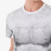 T-shirt z dzianiny z bawełny organicznej z nadrukiem
