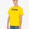T-shirt z dzianiny z bawełny organicznej z nadrukiem