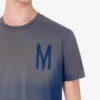 T-shirt z dzianiny z bawełny organicznej z nadrukiem